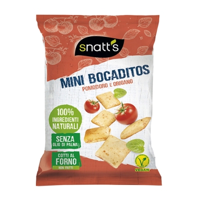 30 pz. Mini Bocaditos al Pomodoro e Origano da gr. 35